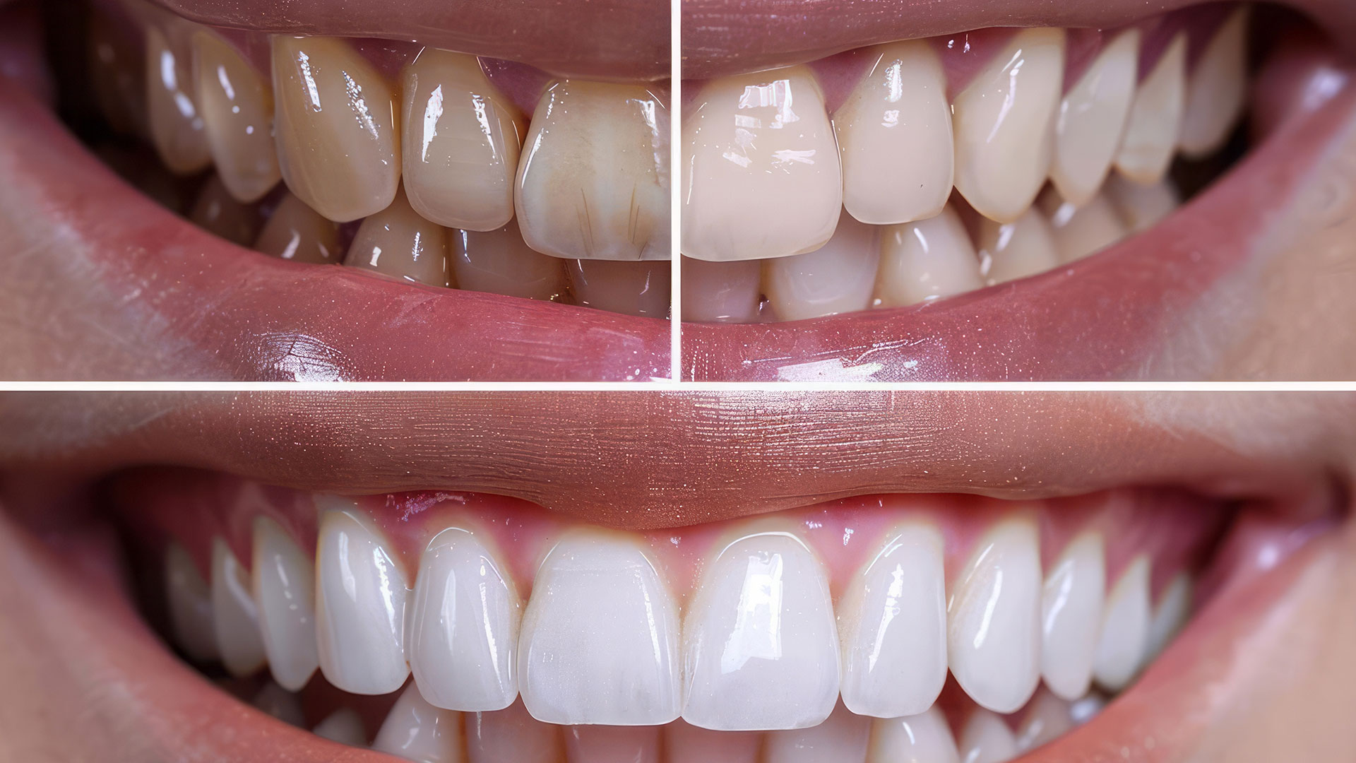 Dental Smile Design in Bonita Springs Close-up comparison image illustrating dental smile design in Bonita Springs