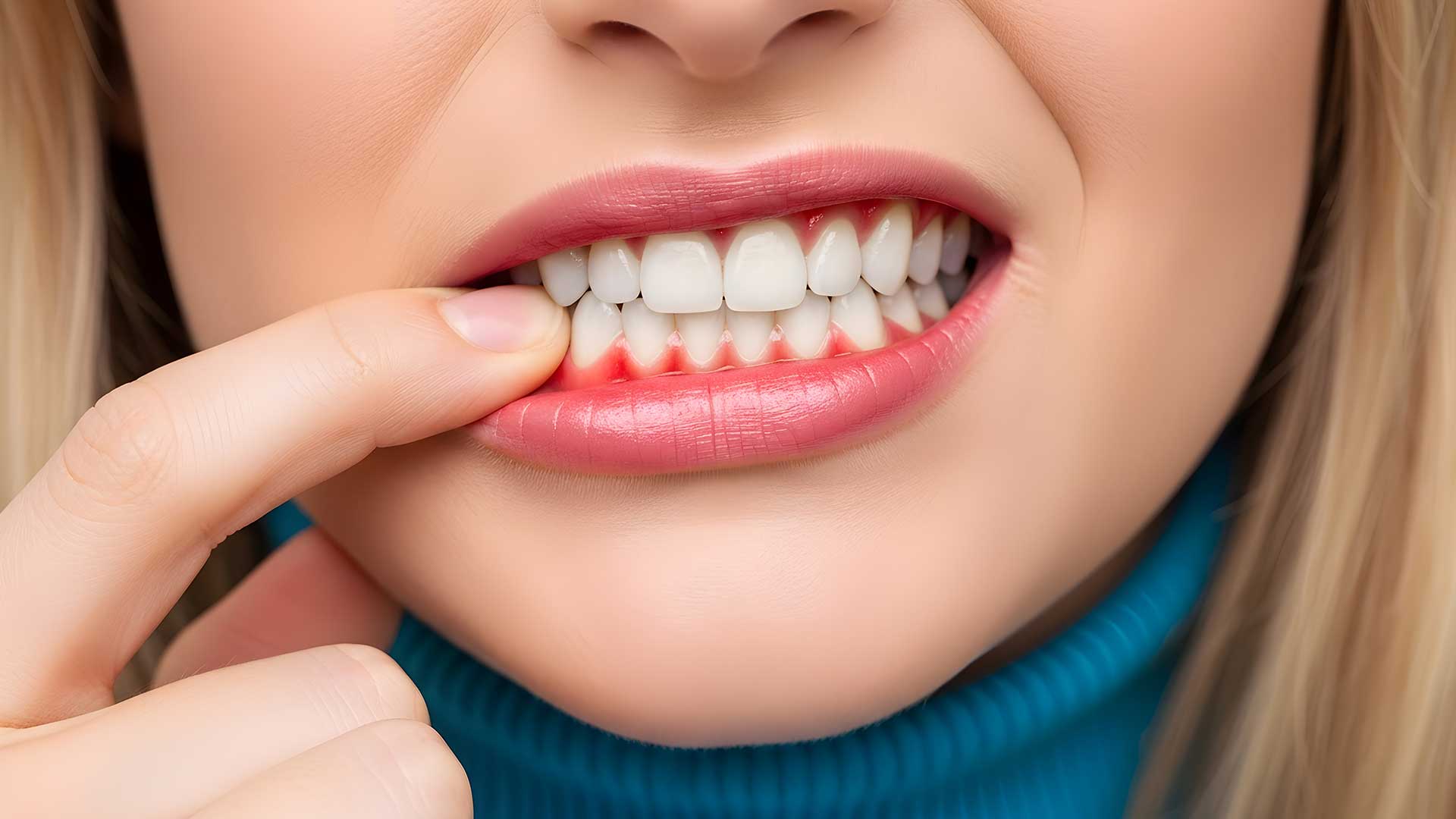 Sensitive Teeth in Cape Coral Patient experiencing tooth sensitivity and discomfort near the gumline in Cape Coral
